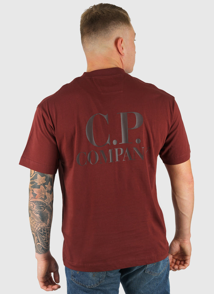 Comfort Logo Jersey T-Shirt - Andorra Red
