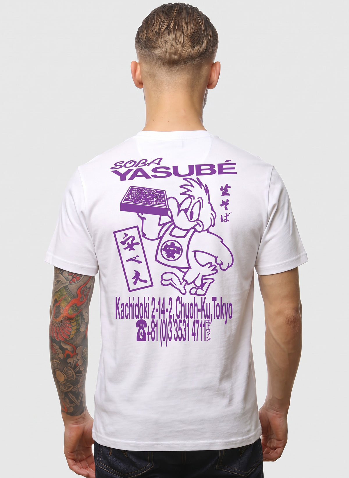 Soba Yasubé T-Shirt - White