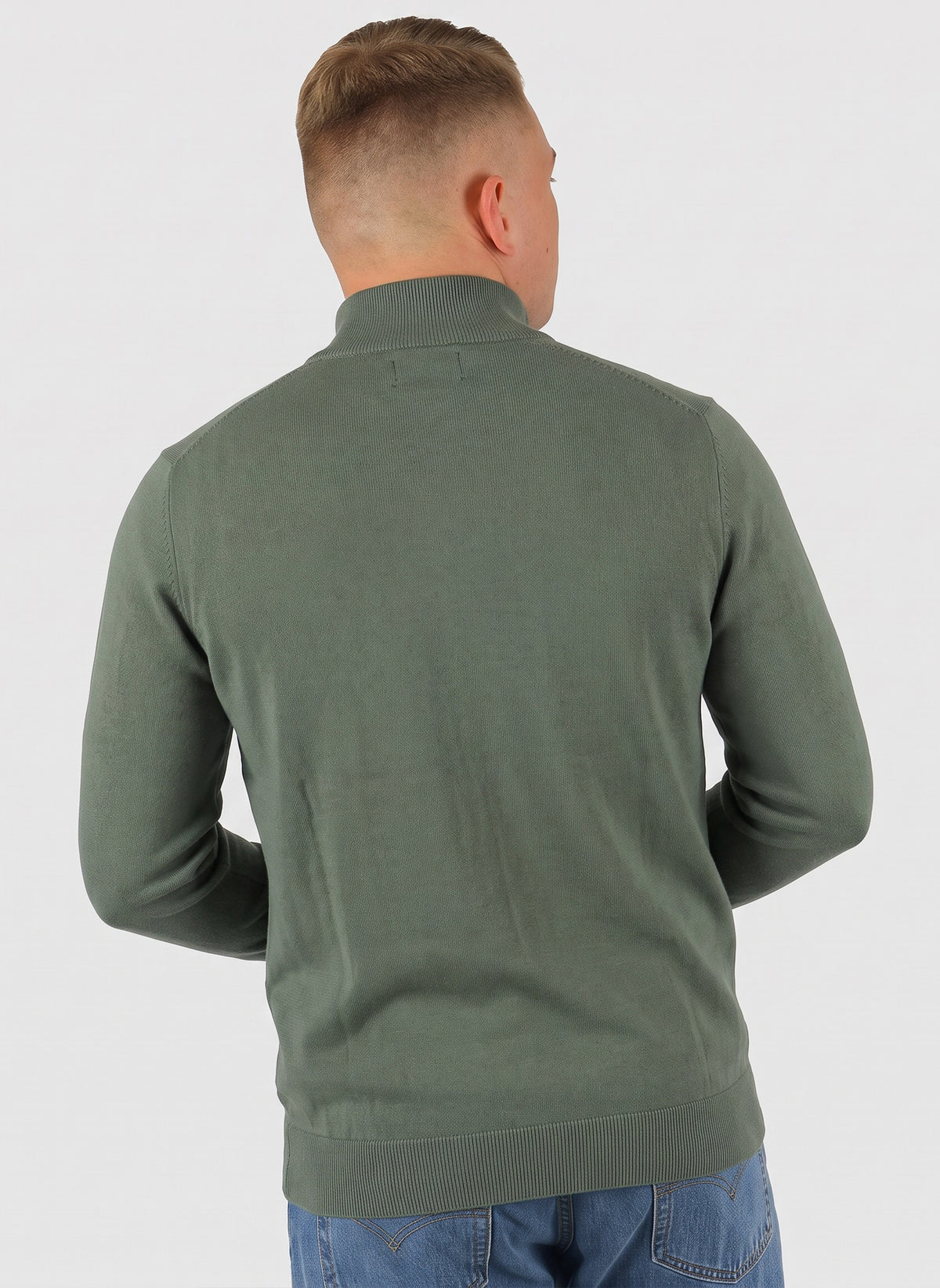 Redchurch 1/4 Zip Troyer - Rosemary