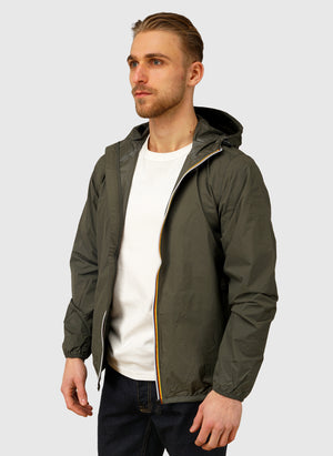 Le Vrai 4.0. Claude Windbreaker - Green Blackish