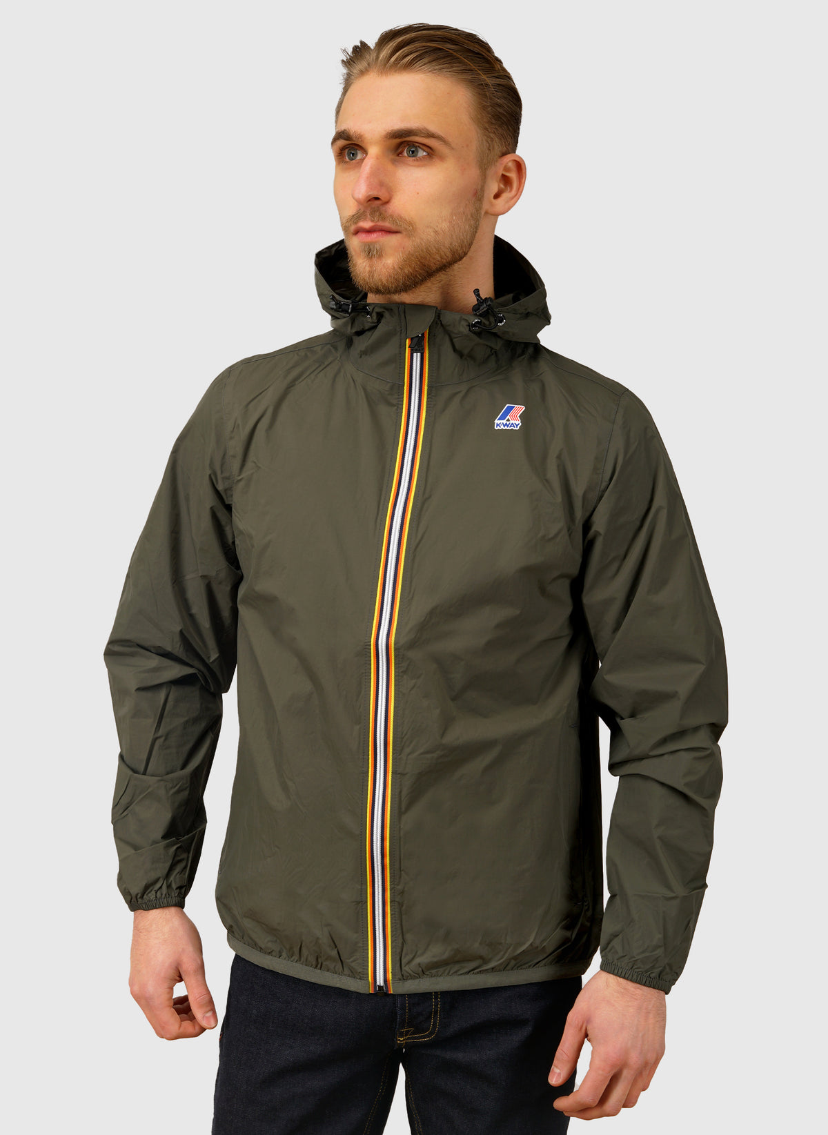 Le Vrai 4.0. Claude Windbreaker - Green Blackish