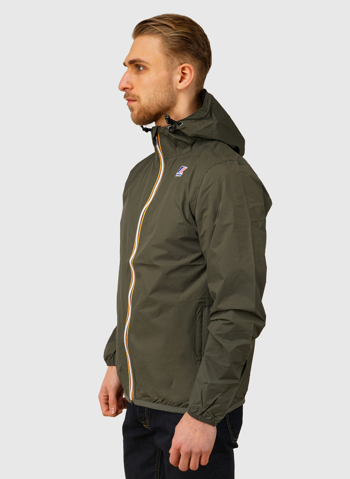 Le Vrai 4.0. Claude Windbreaker - Green Blackish