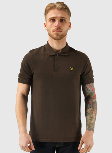Plain Poloshirt - Ebony