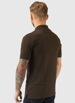 Plain Poloshirt - Ebony