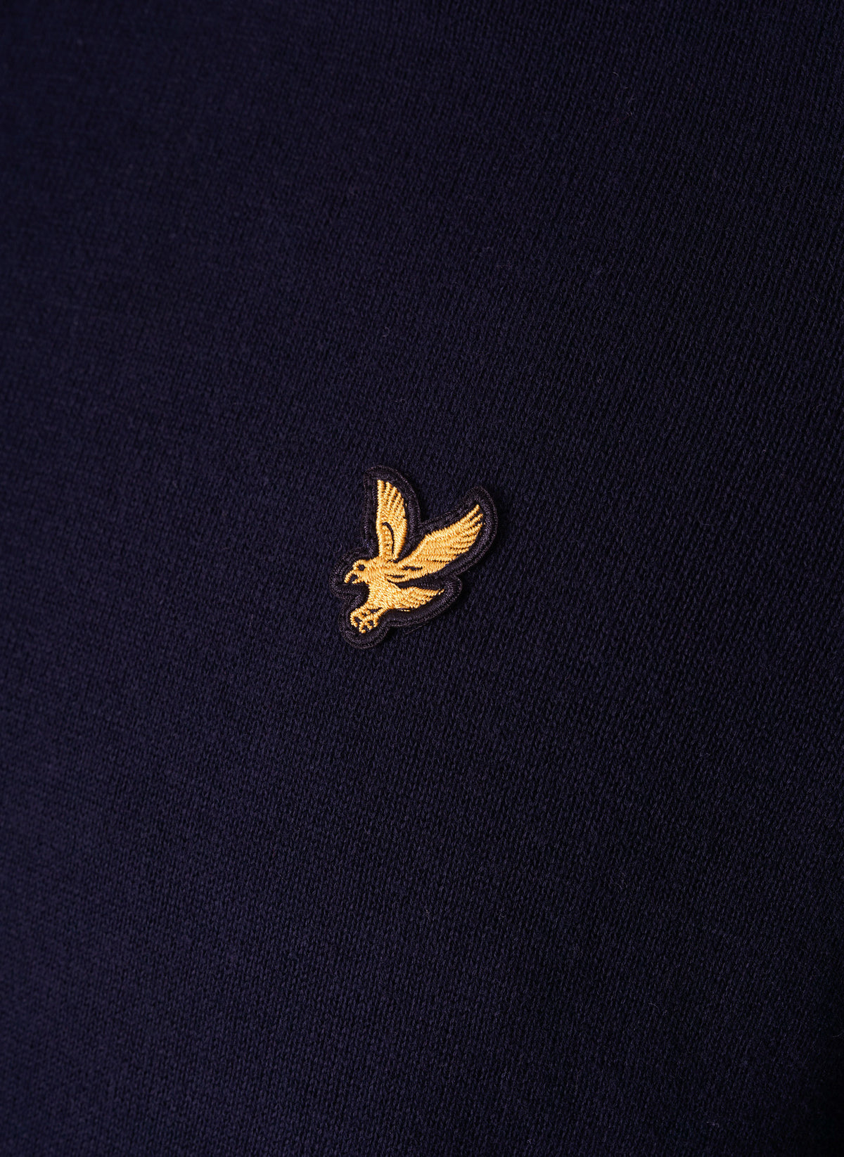 Cotton Crew Neck Jumper - Dark Navy