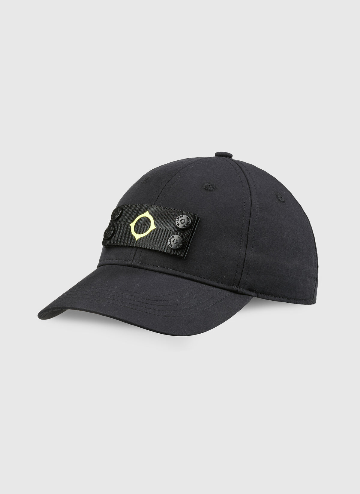 Badge Baseball Cap - Jet Black