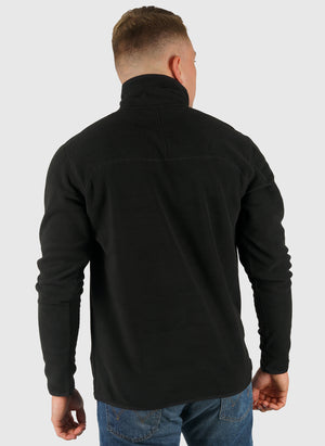 Glacier 1/4 Zip Sweatshirt - Black