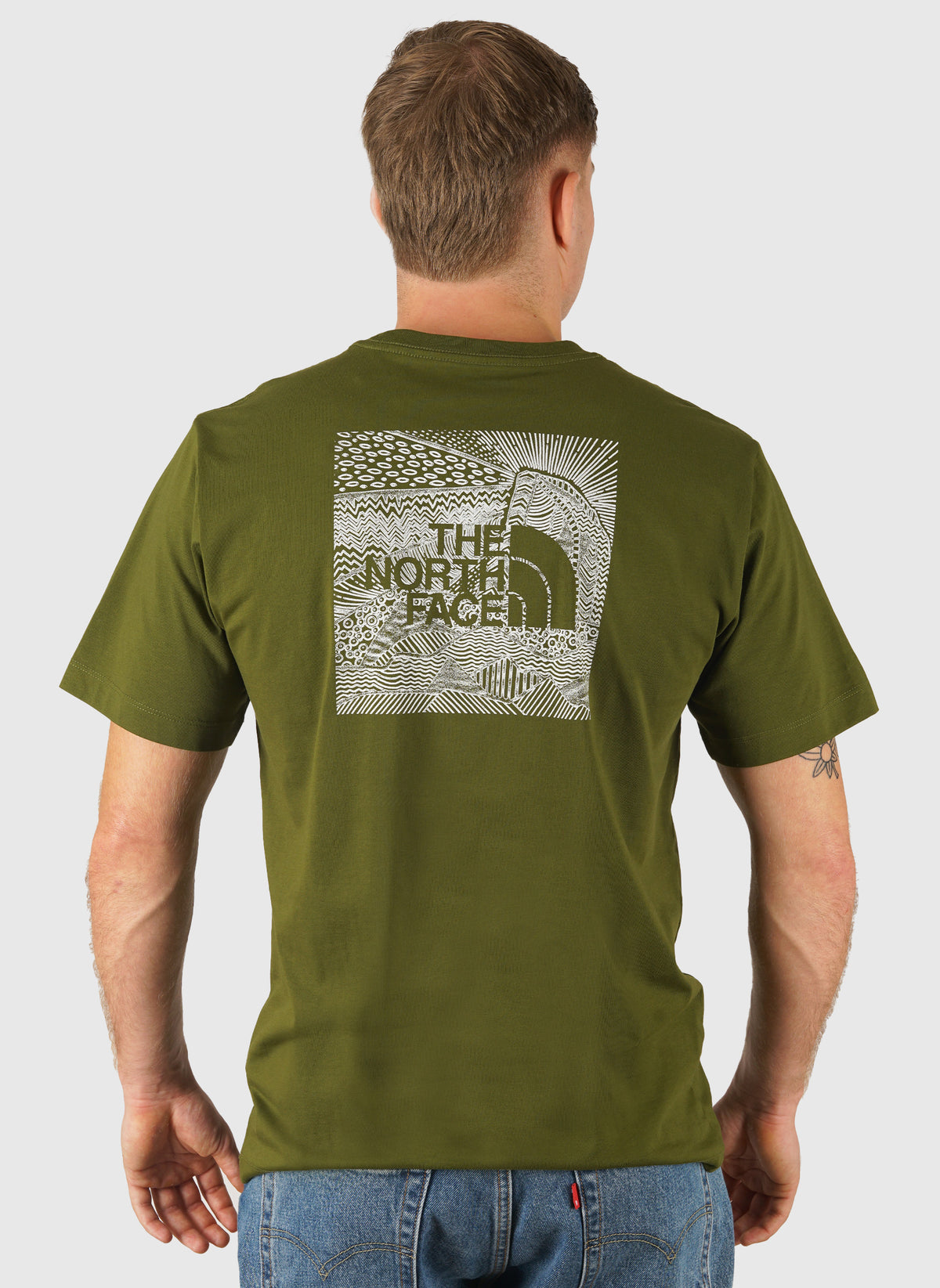 Box Celebration Regular T-Shirt - Woodland Green