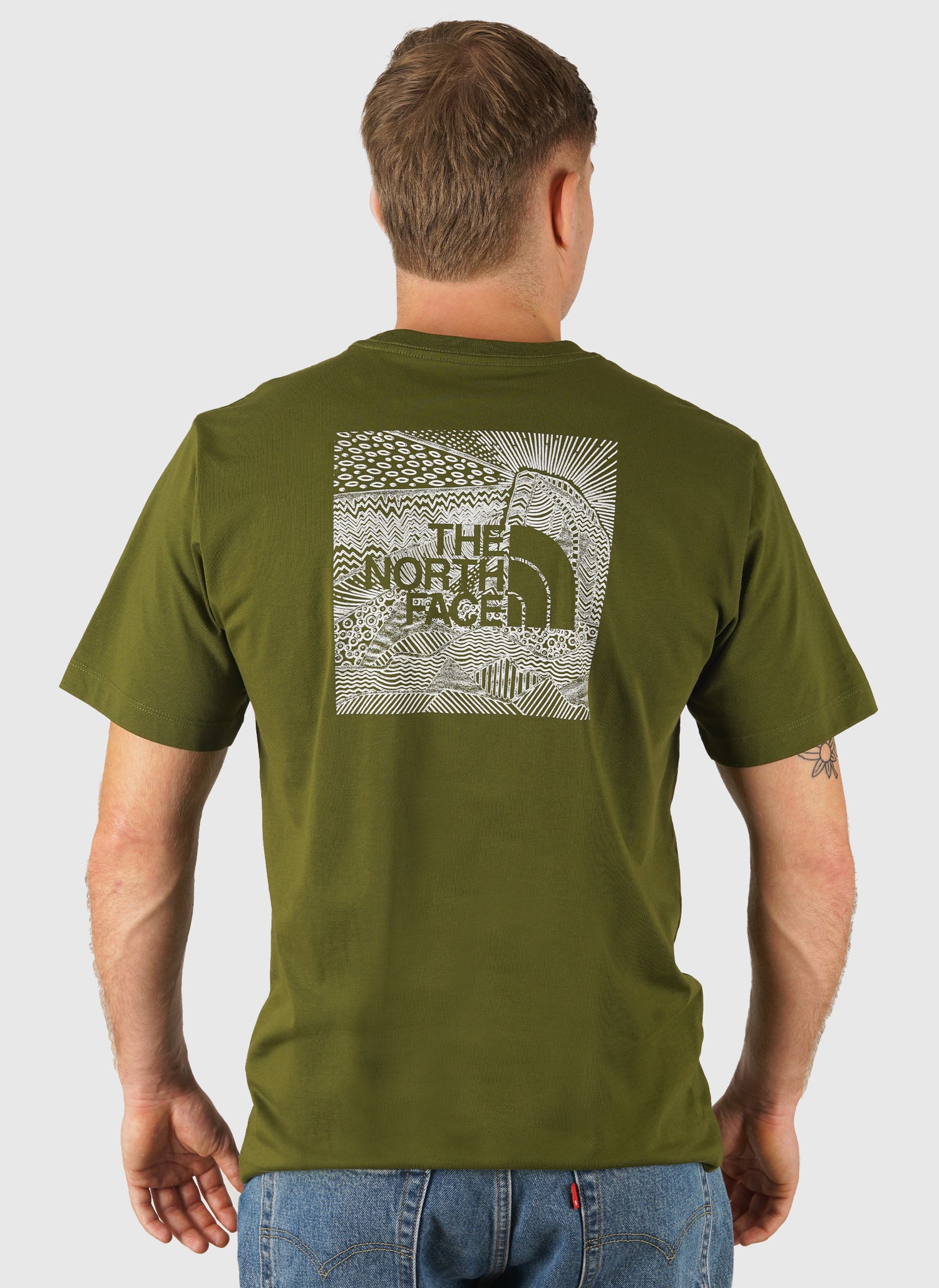 Box Celebration Regular T-Shirt - Woodland Green