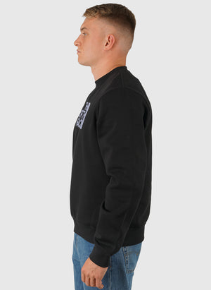 Essential Regular Crew Sweatshirt - Black