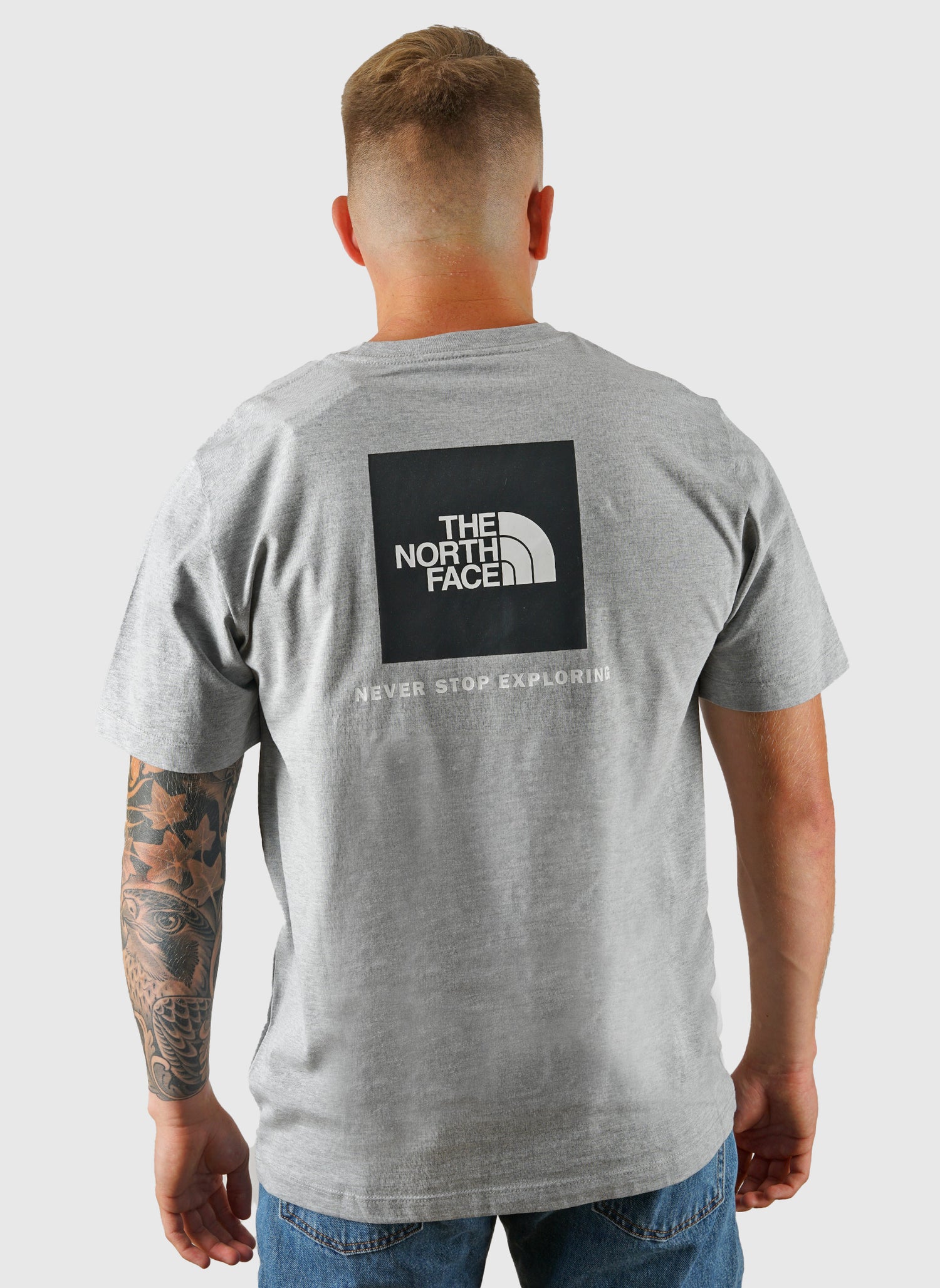 Evolution Box T-Shirt - Pale Grey