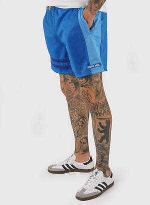 DMWU Athletic Shorts - Royal/Skyblue