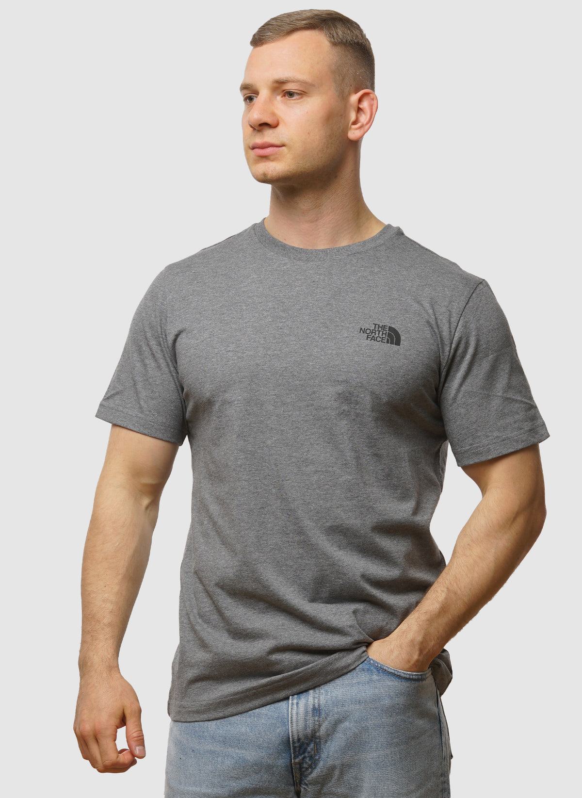 Simple Dome T-Shirt - Medium Grey Heather