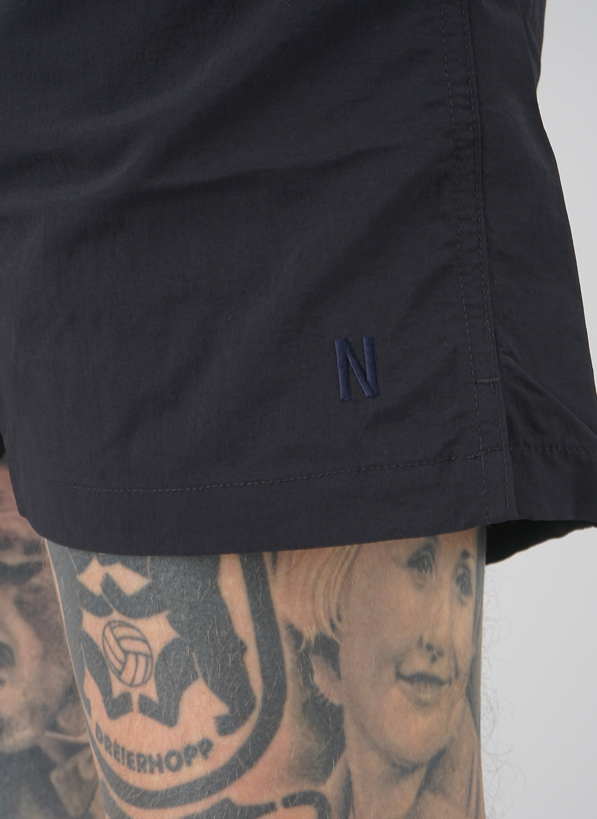 Hauge Nylon Swimmers - Dark Navy