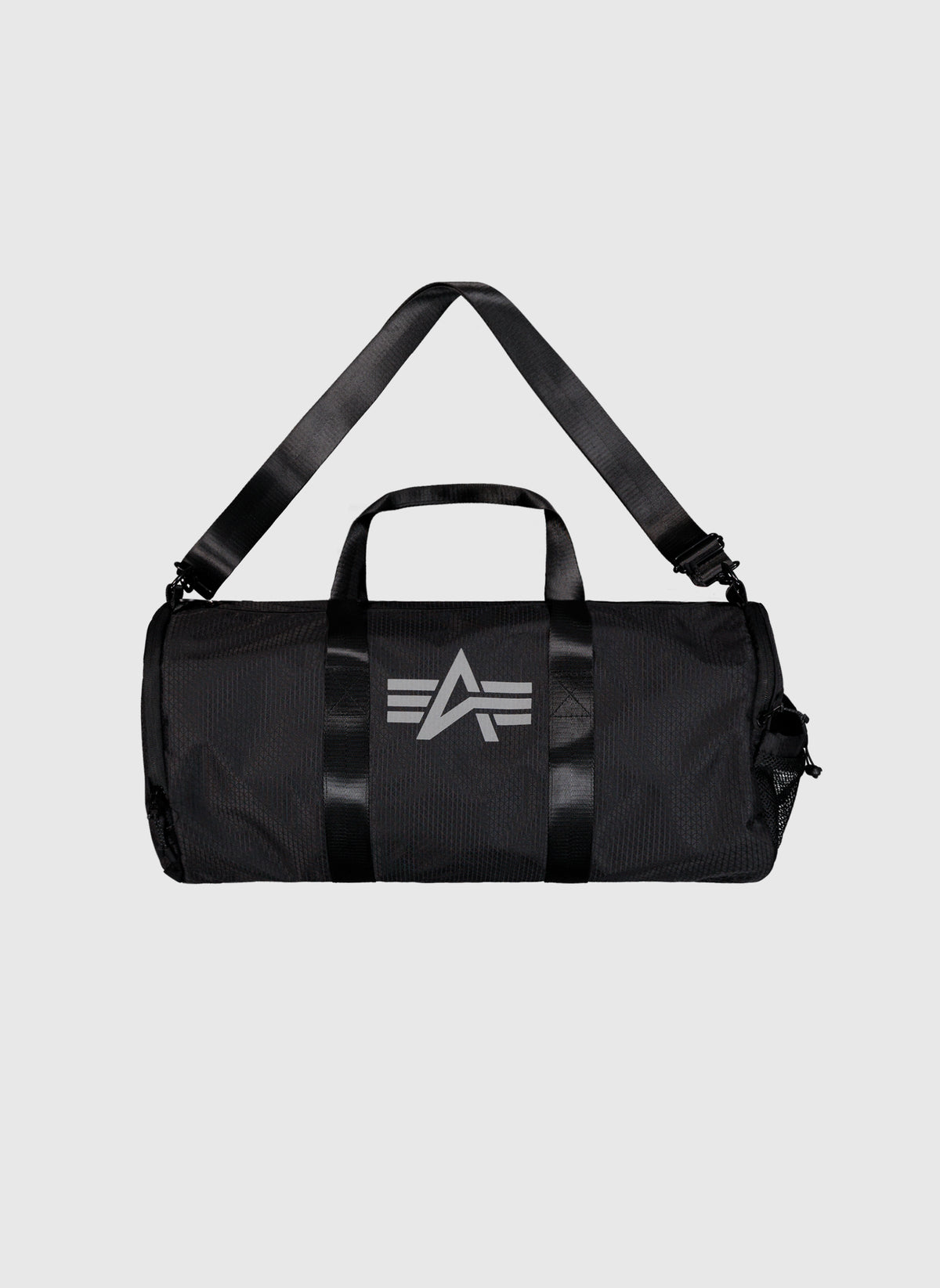 Ripstop Packable Gym Bag - Black