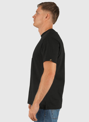 Washed Out Logo T-Shirt - Black