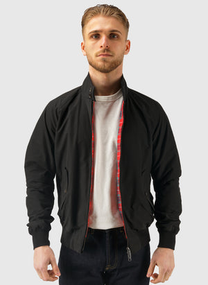 G9 Classic Harrington Jacket - Black