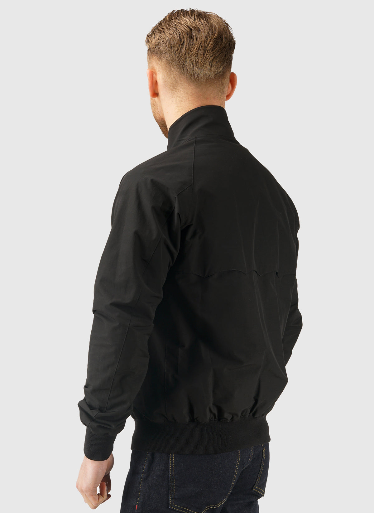 G9 Classic Harrington Jacket - Black