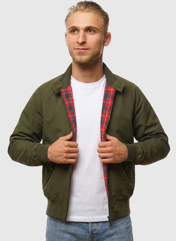 G9 Classic Harrington Jacket - Beech