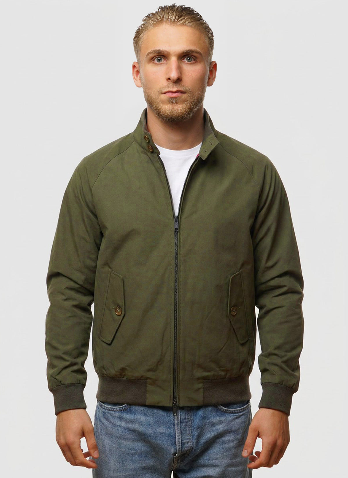 G9 Classic Harrington Jacket - Beech