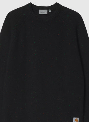 Anglistic Sweatshirt - Speckled Black