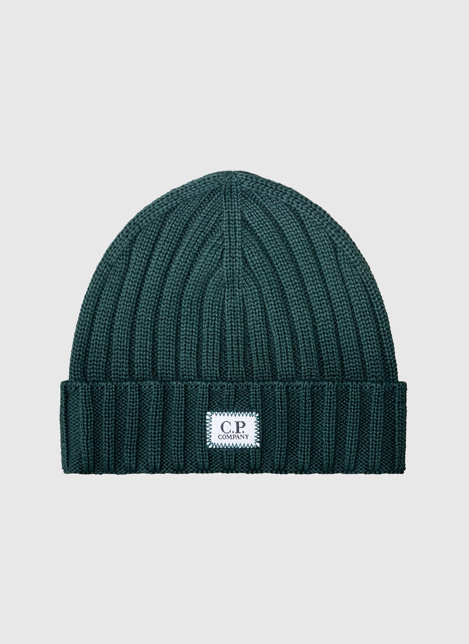 Extra Fine Merino Wool Logo Beanie - Ponderosa Pine