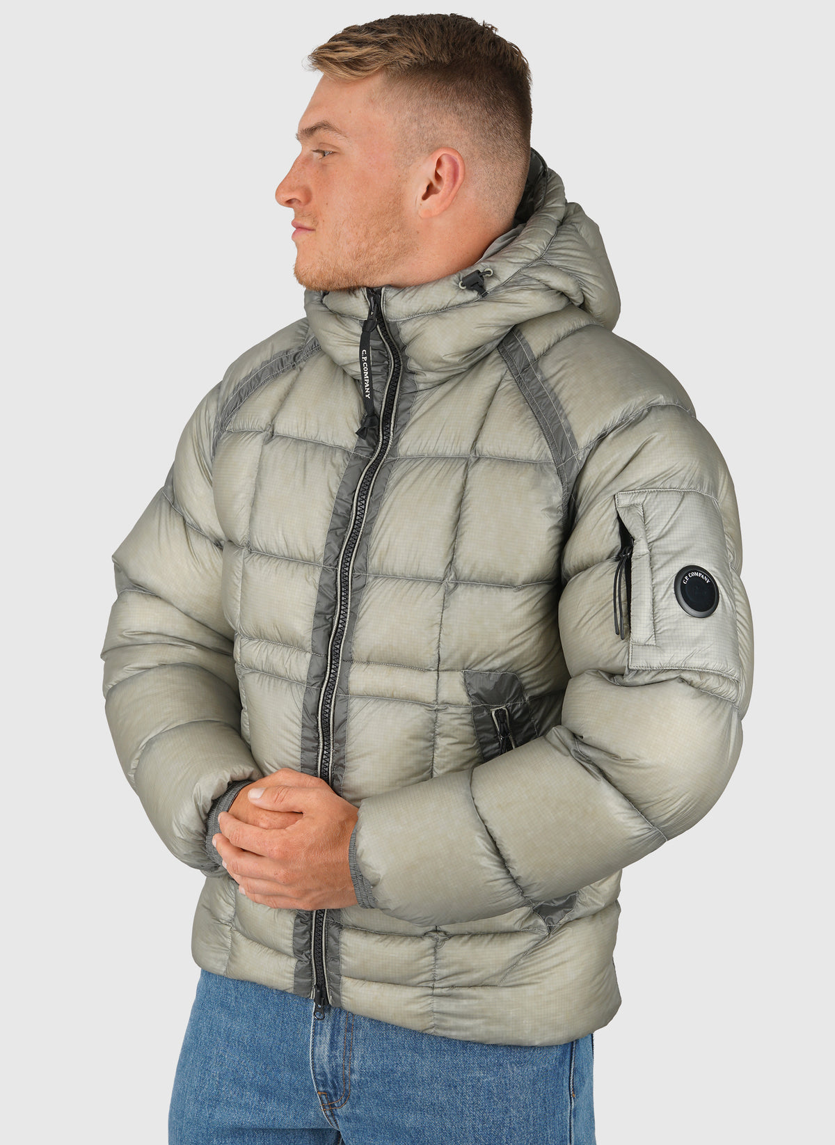 D.D. Shell Hooded Jacket - Flint Grey