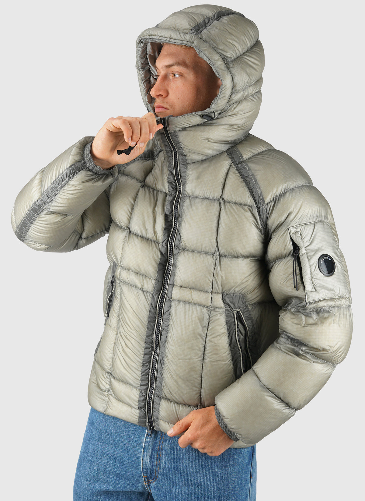 D.D. Shell Hooded Jacket - Flint Grey