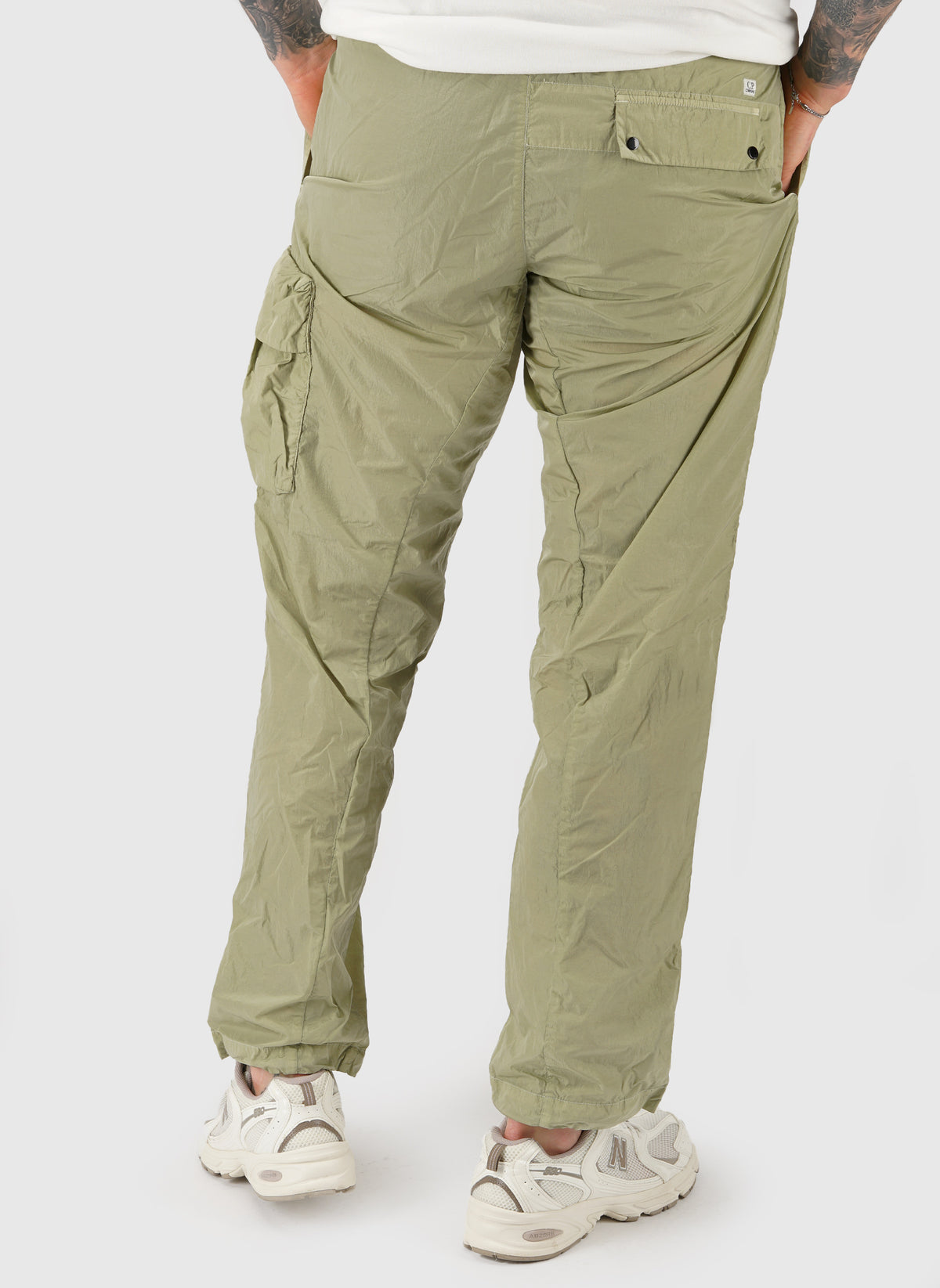 Chrome-R Cargo Lens Pants - Moss Gray