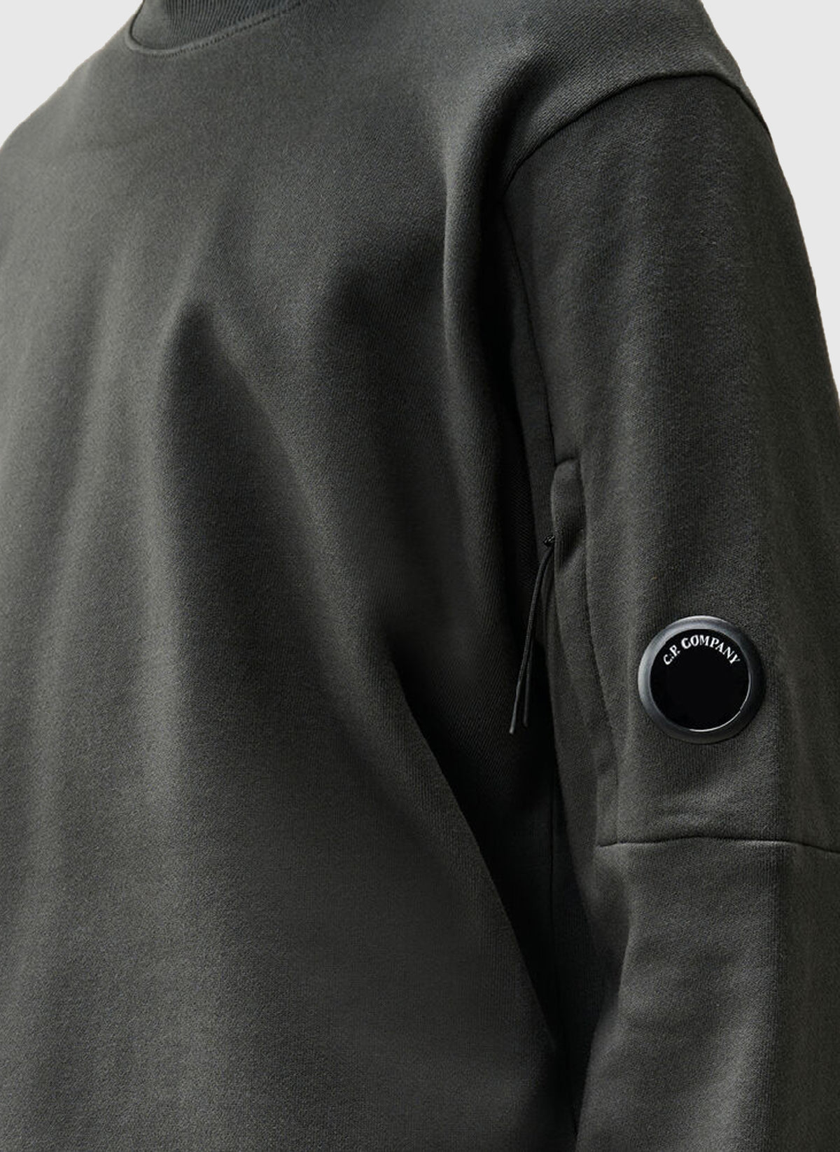 Lens Crew Neck Sweatshirt - Raven