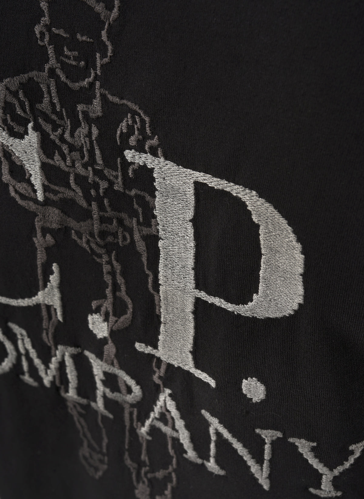 1020 Logo Jersey T-Shirt - Black