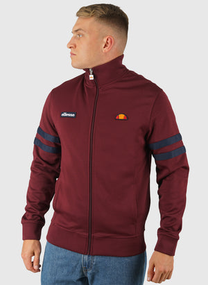 Roma Tracktop - Burgundy/Navy