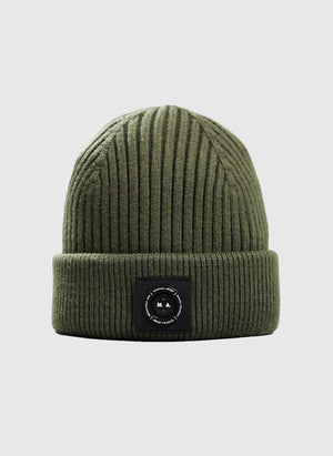 Siren Knitted Beanie - Khaki