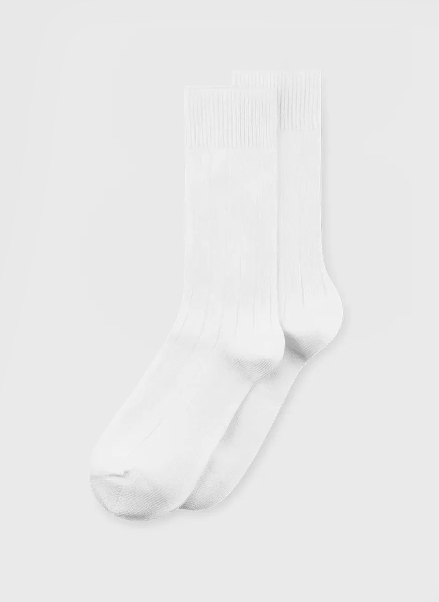Bykle Cordura Wide Rib Sock - White
