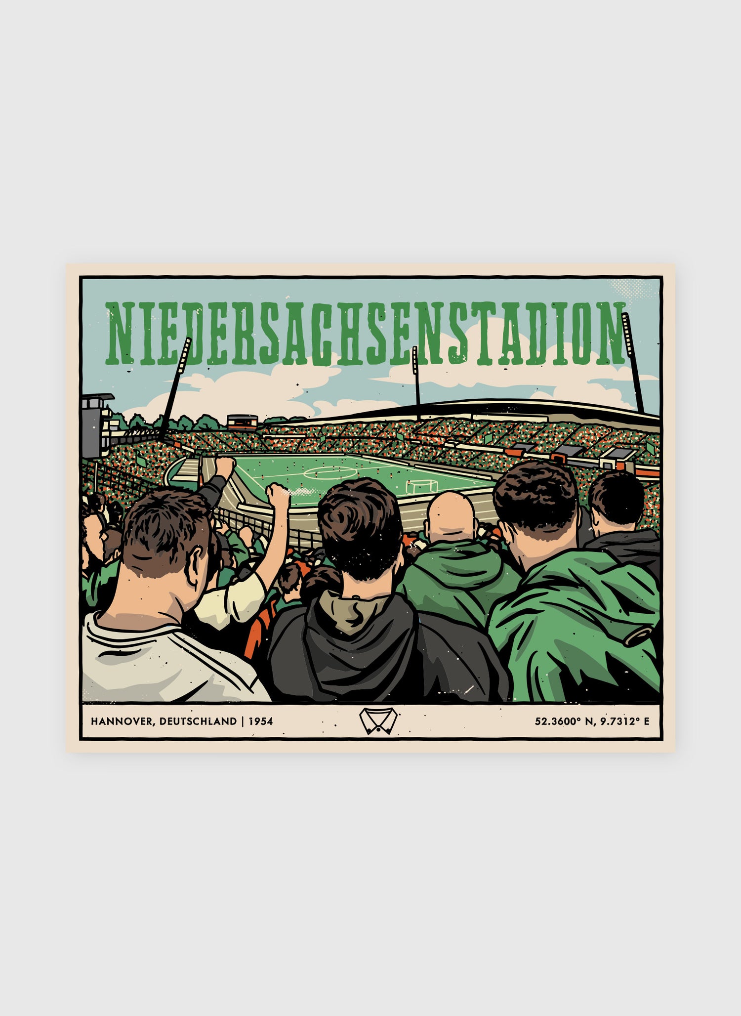 Poster - Hannover Niedersachsenstadion
