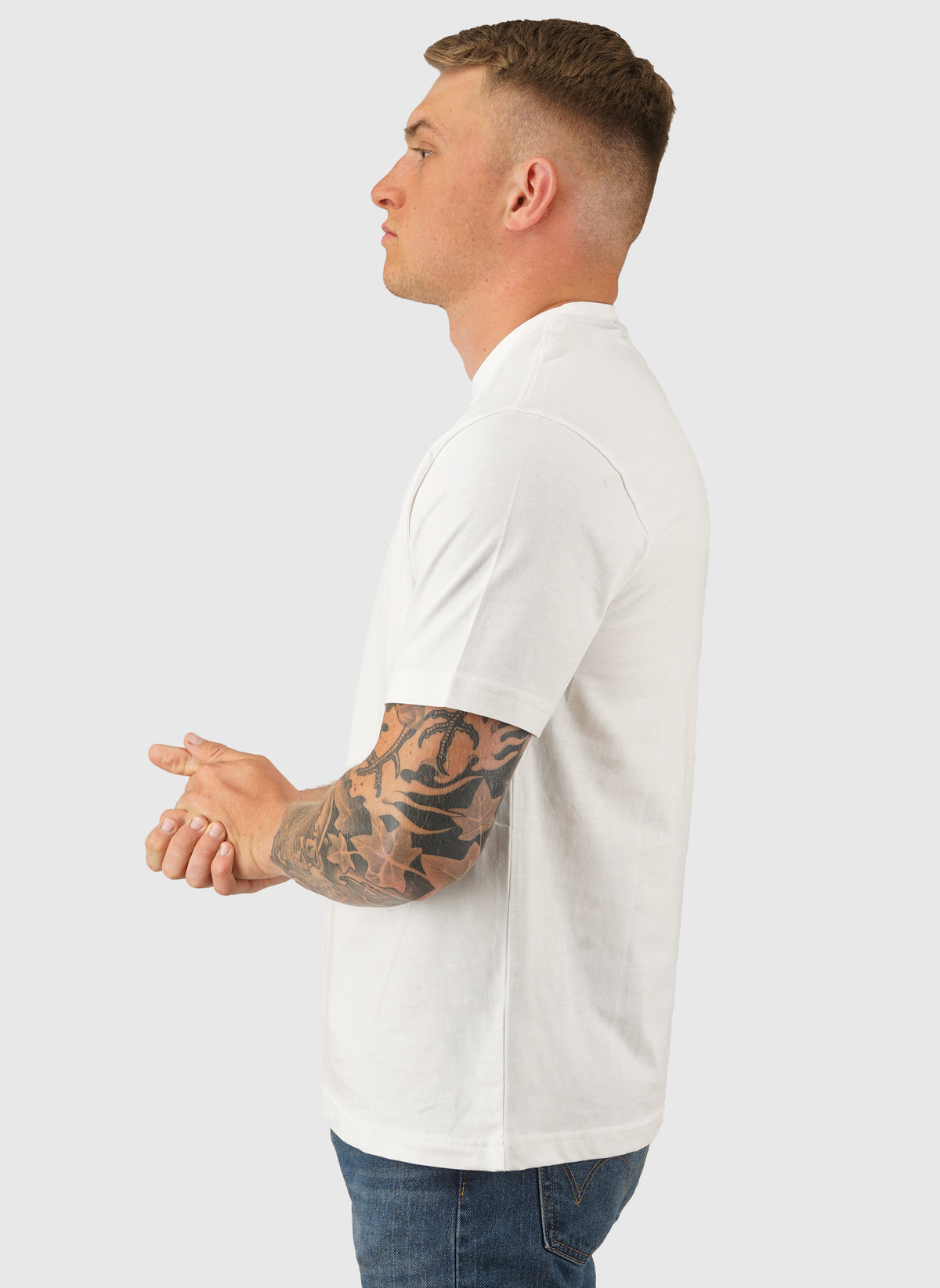 Small Logo T-Shirt - Old White