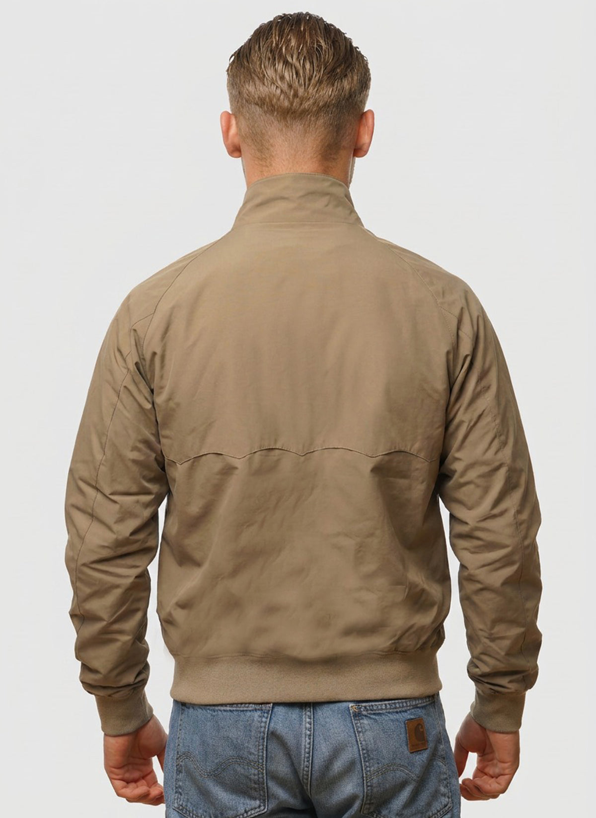G9 Classic Harrington Jacket - Tan