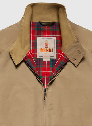 G9 Classic Harrington Jacket - Tan