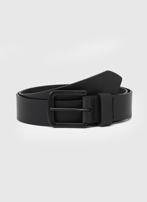 Harness Buckle Seine Belt - Caviar