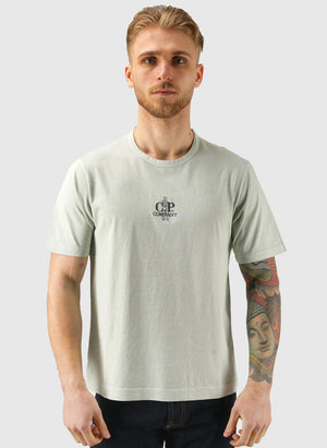 1020 Logo Jersey T-Shirt - Misty Blue