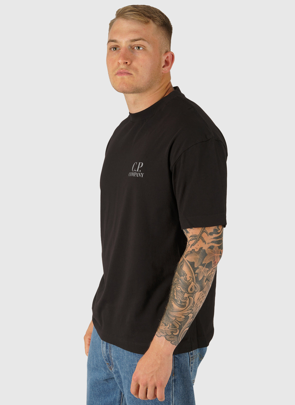 Comfort Logo Jersey T-Shirt - Black