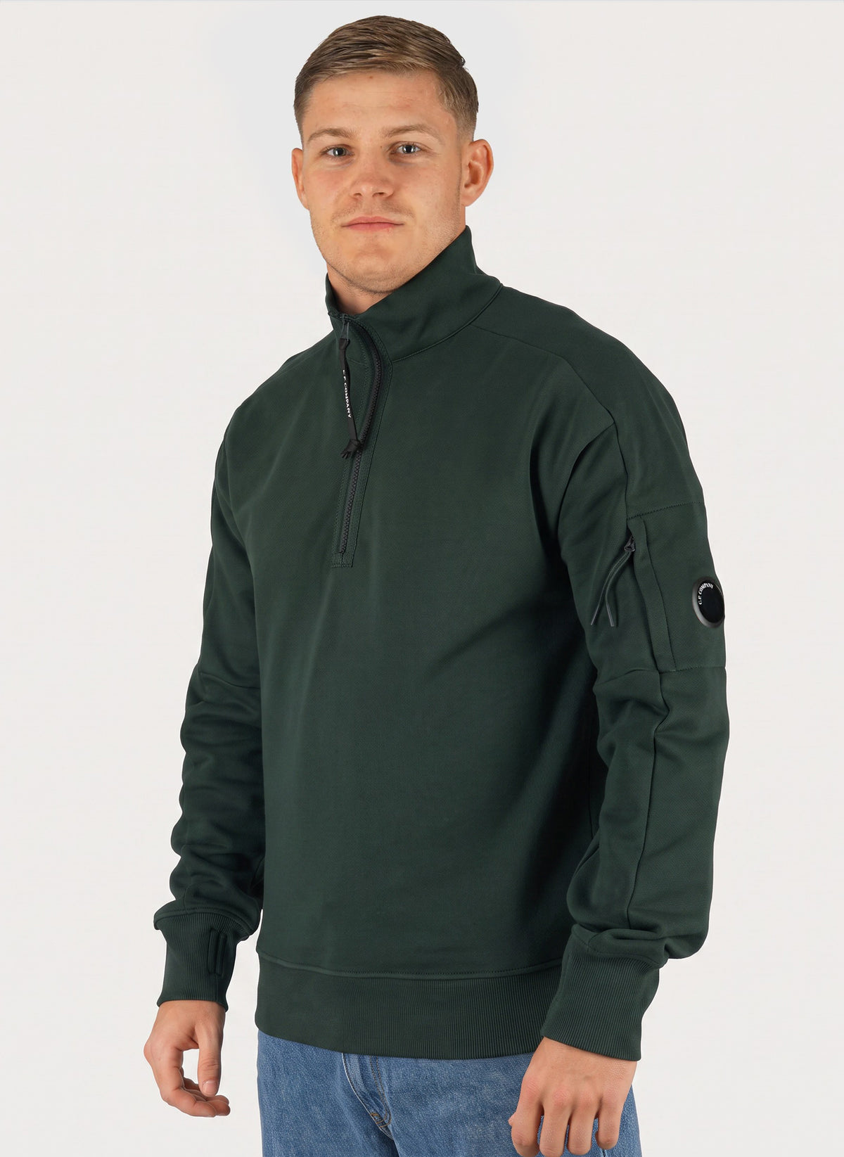 Half Zip Lens Sweatshirt - Ponderosa Pine