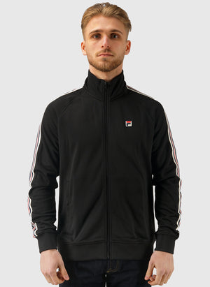 Biella Pique Trackjacket - Black