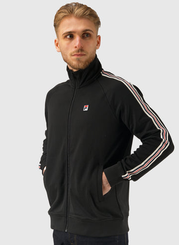 Biella Pique Trackjacket - Black
