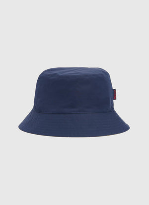 Hutton Reversible Bucket Hat - Navy Classic