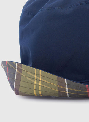 Hutton Reversible Bucket Hat - Navy Classic
