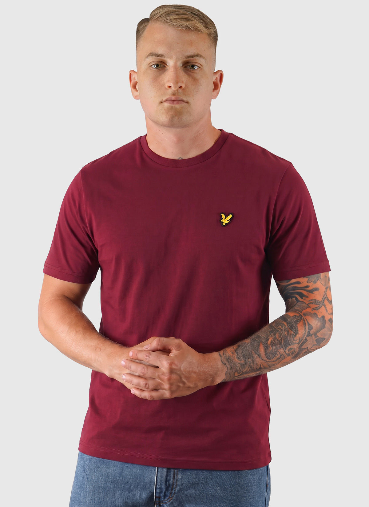 Plain T-Shirt - Noir Plum