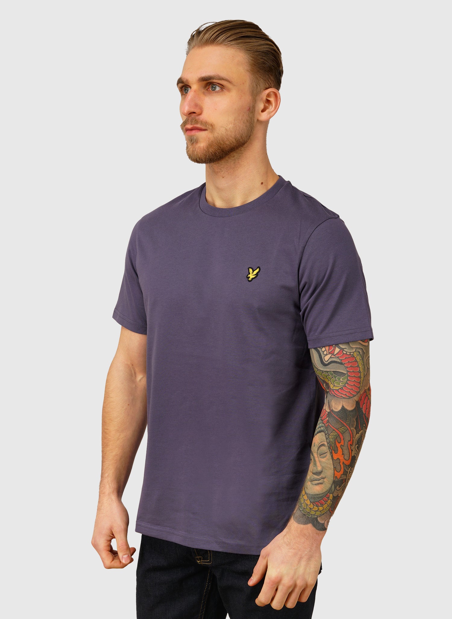 Plain T-Shirt - Greystone