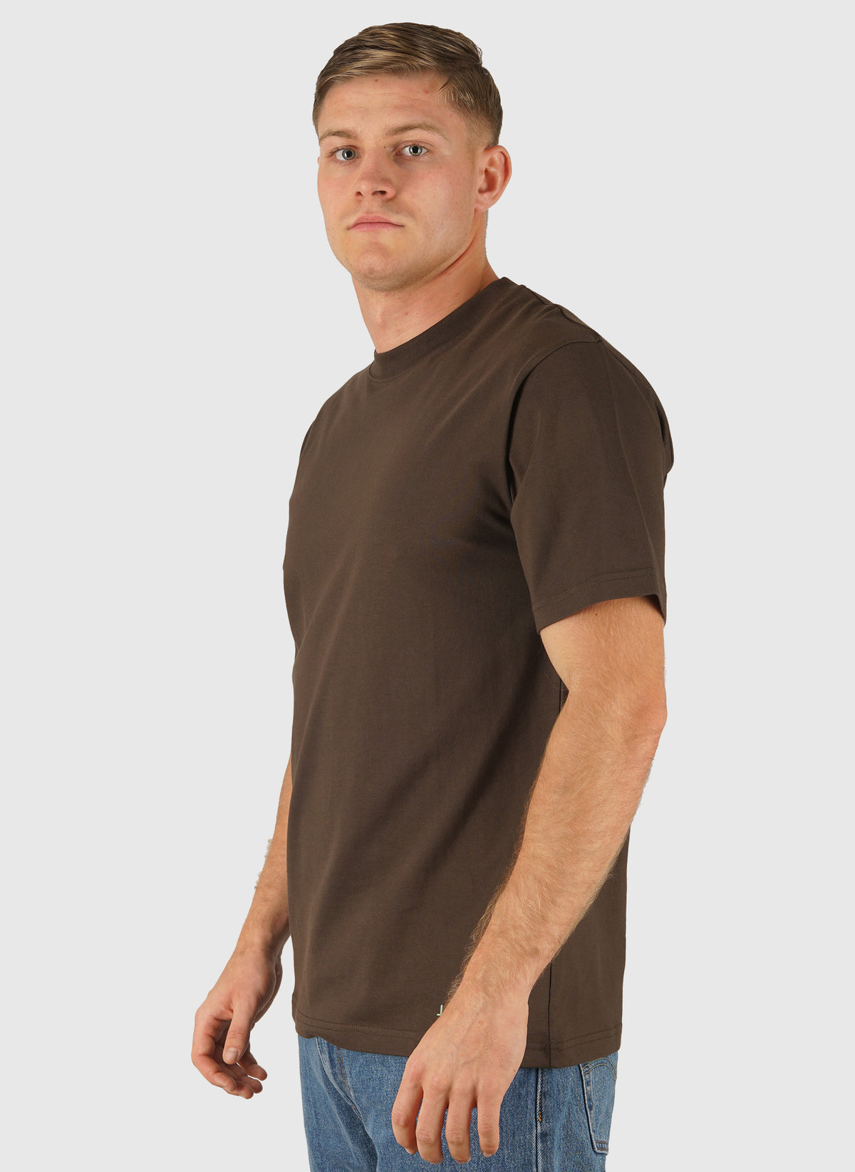 Norse x BST Back Print T-Shirt - Delicioso Brown