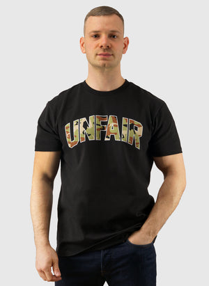 Woodland Camo T-Shirt - Black